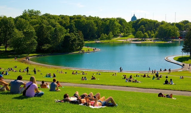 Parque Mont Royal em Montreal Parque Mont Royal em Montreal