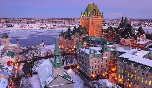 Clima e temperatura em Quebec no Inverno