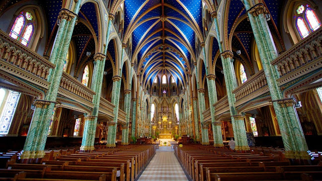 Catedral de Notre-Dame em Ottawa Catedral de Notre-Dame em Ottawa