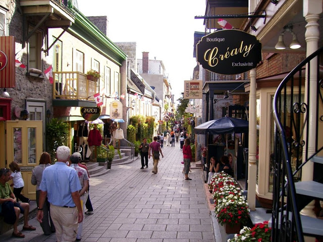 Rue Du Petit-Champlain em Quebec