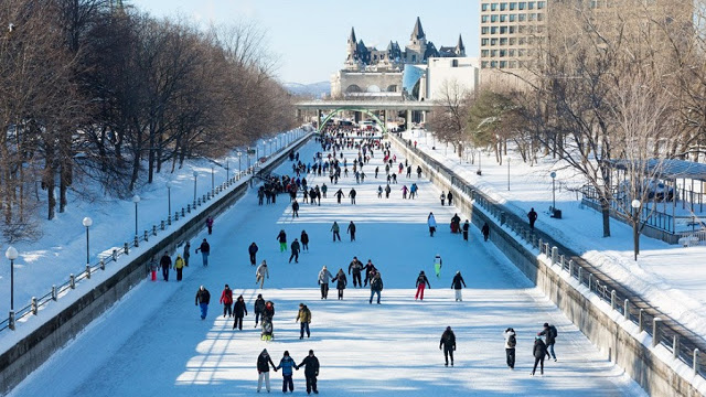 Rideau Canal em Ottawa Rideau Canal em Ottawa