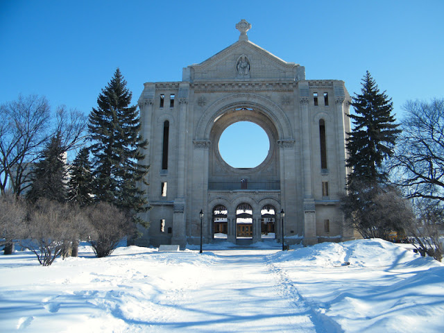 Bairro francês St. Boniface em Winnipeg
