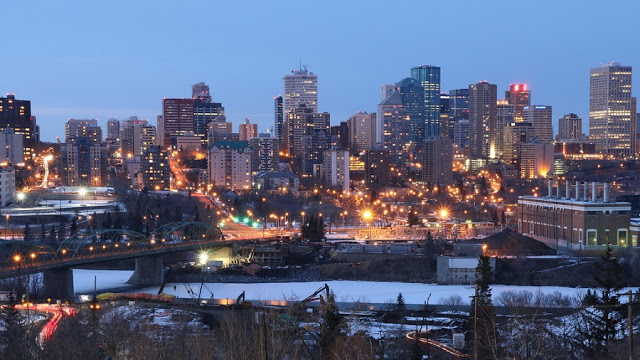 Downtown em Edmonton Downtown em Edmonton