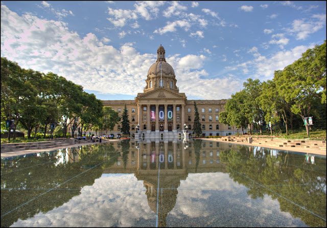 Assembléia Legislativa de Alberta em Edmonton