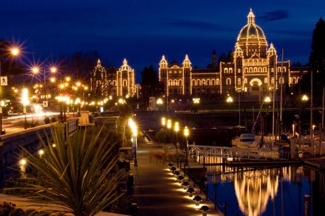 British Columbia Parliament Buildings em Victoria