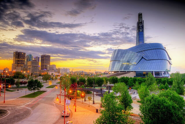 Canadian Museum for Human Rights em Winnipeg Canadian Museum for Human Rights em Winnipeg