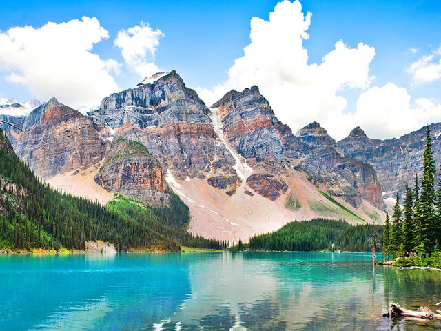Montanhas Rochosas no Canadá