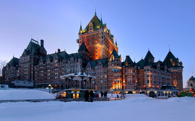 Fairmont Le Château Frontenac em Quebec Fairmont Le Château Frontenac em Quebec