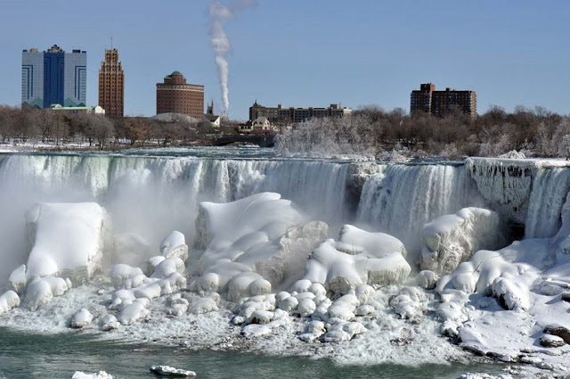 Inverno em Niagara Falls