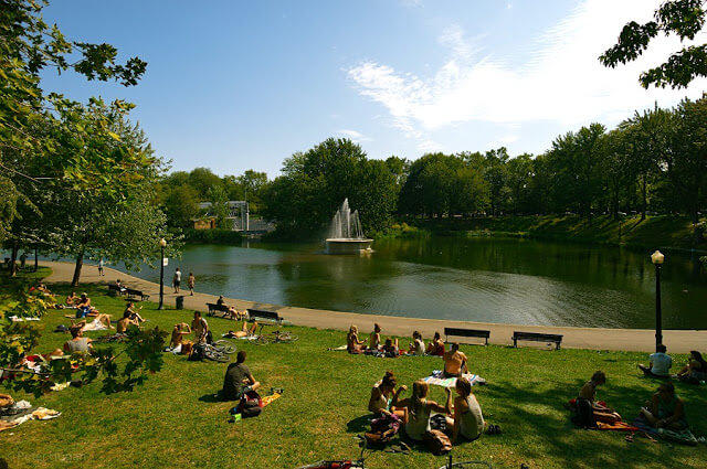 La Fontaine Park em Montreal