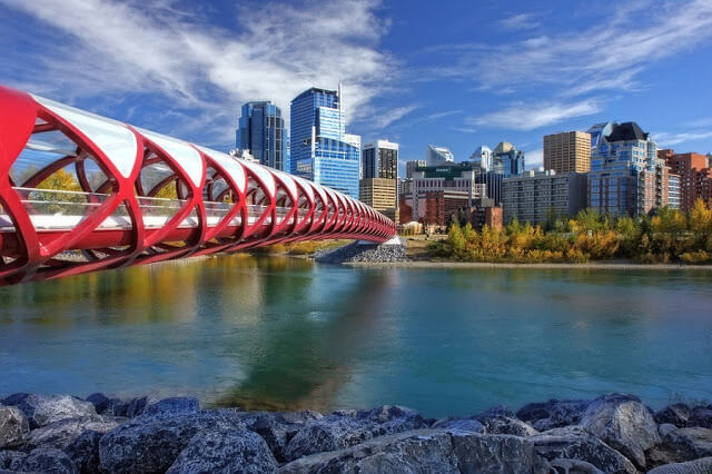 Ponte da Paz em Calgary