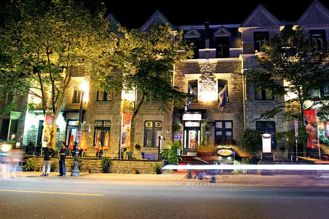 Avenida Grande Allée Est em Quebec Avenida Grande Allée Est em Quebec