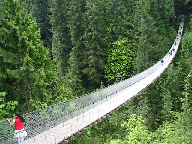 Capilano Suspension Bridge em Vancouver